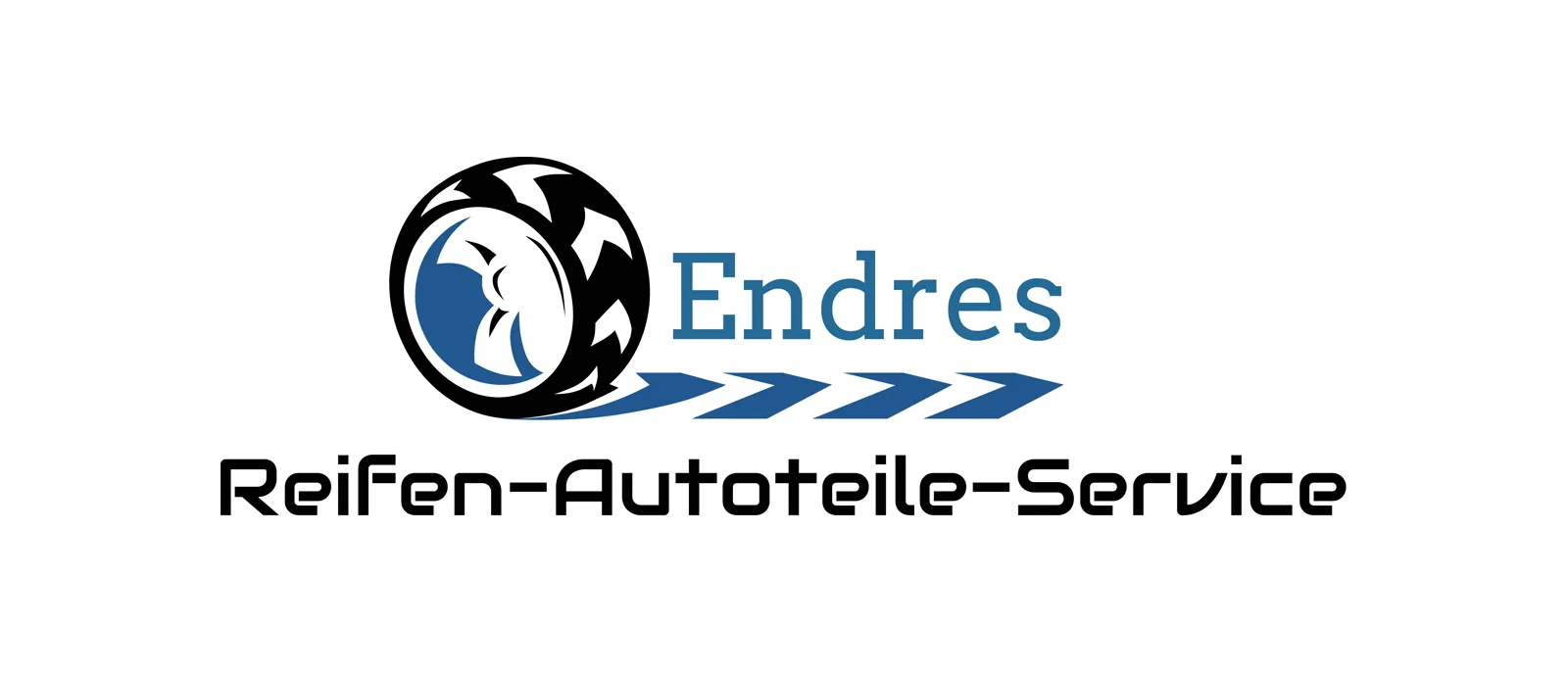 Das neue Logo für Reifen, Autoteile und Service.