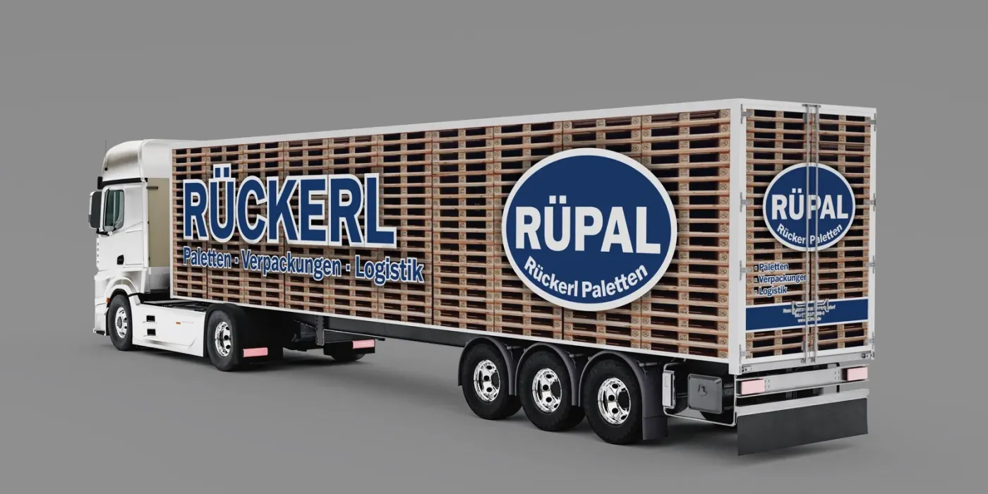 LKW-Plane im RÜPAL Design
